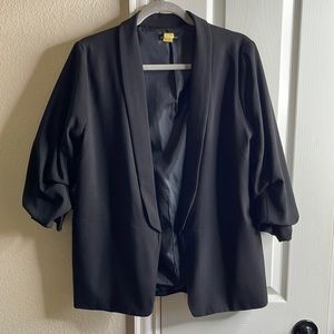 Solid Black Blazer